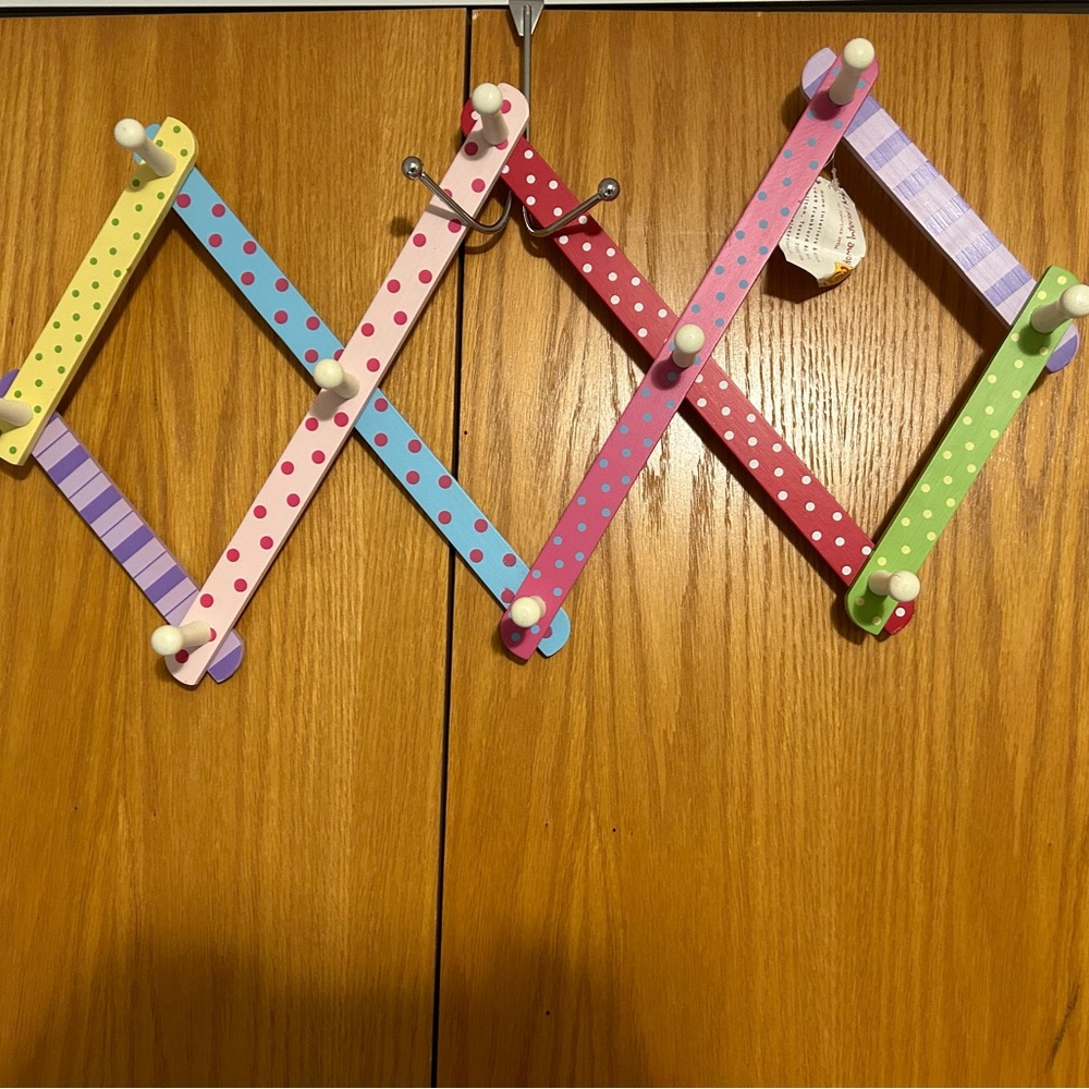 Girls colorful rack.